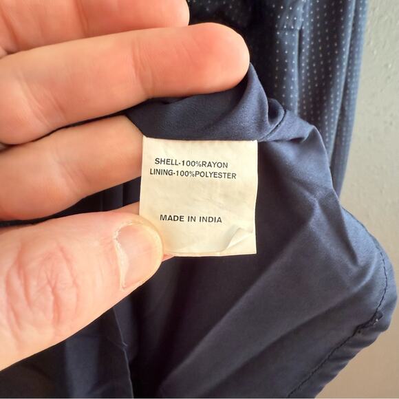 eShakti Long Sleeve Midi Dress Size 3X - Picture 3 of 4